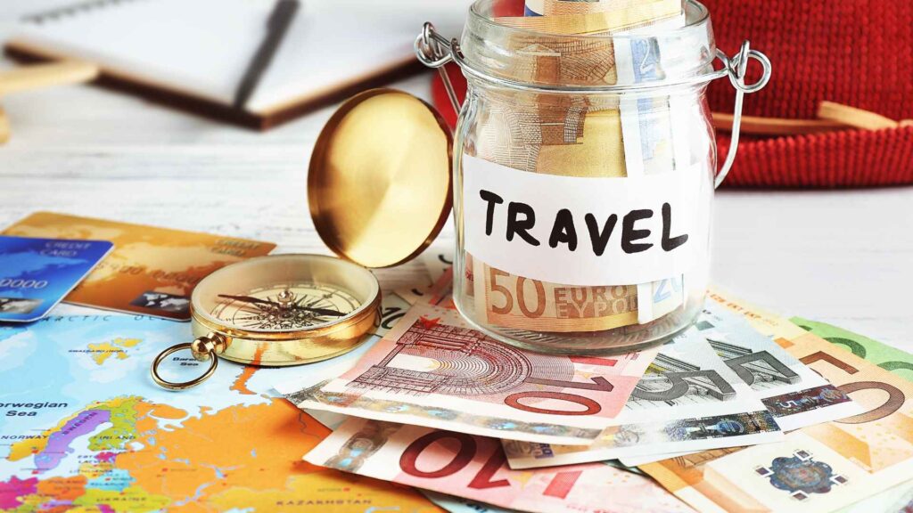 A photo of cash in a jar for Travel Valhalla Travel